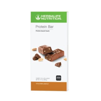 Herbalife Protein Bar - Chocolate Peanut 14 bars Ingredients Nutrition Fact